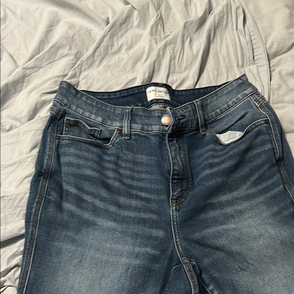 Lane Bryant High Rise Blue Jeans